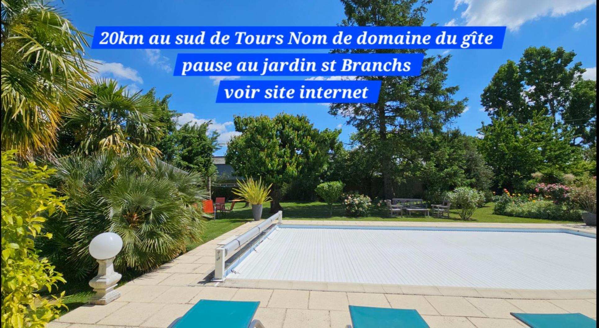 Gite Pause Au Jardin Saint-Branchs Exterior foto